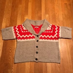 XXL Old Navy Short Sleeved Collared Cardigan